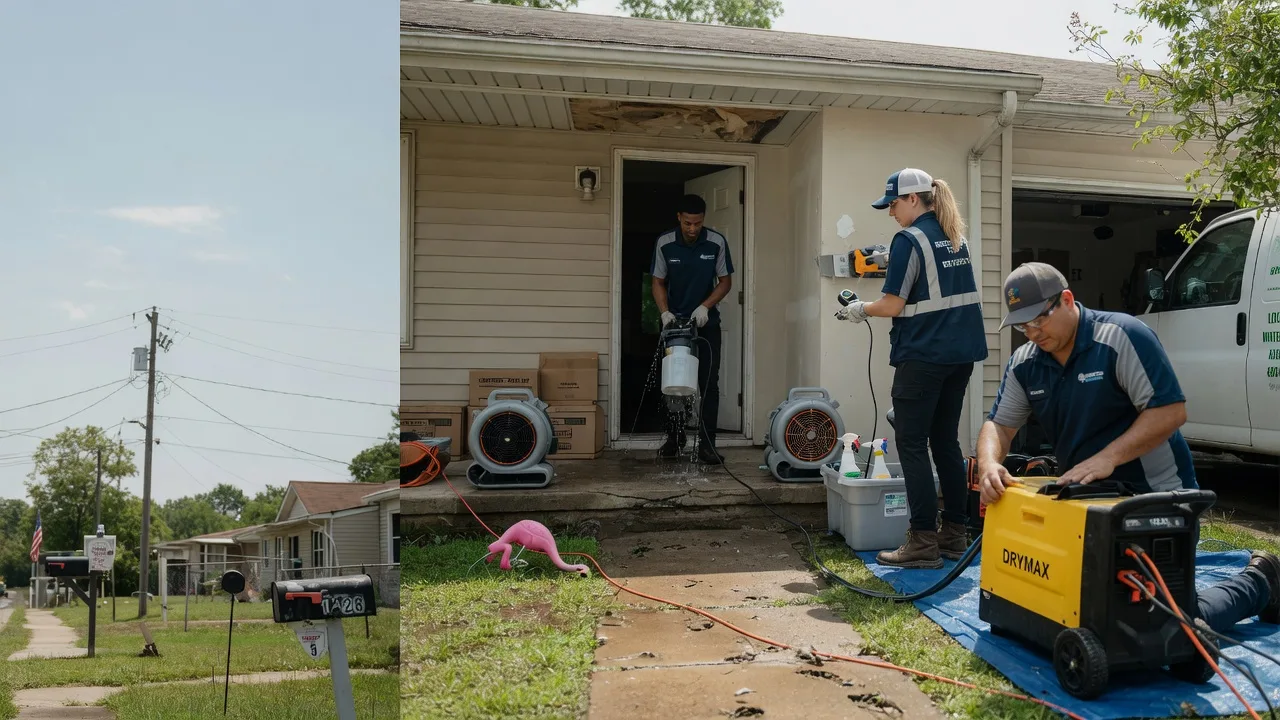 Storm Damage Water Removal in Gravity, IA near me